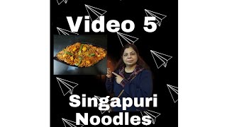 Singapuri Noodles  A soothing recipe for your taste buds [upl. by Atsugua]