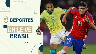 CHILE 1  2 BRASIL🏆 Clasificatorias Mundial 2026 ⚽️ GOLES Y RESUMEN [upl. by Lasorella]