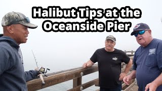 California Halibut Fishing Tips at the Oceanside Pier  Pier Fishing in California [upl. by Bess]