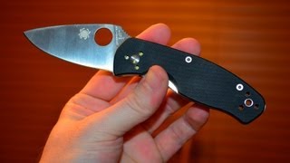 Spyderco Persistence Knife Review A Great Affordable EDC [upl. by Mccready]