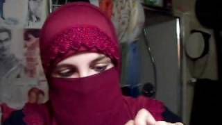 Types of Niqab  Flip and Gashwa [upl. by Lonier]