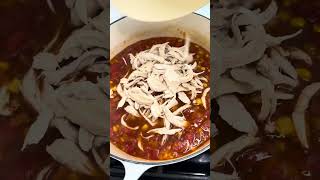 Healthy Chicken Tortilla Soup [upl. by Vange527]