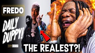 IS FREDO THE REALEST RAPPER EVER Daily Duppy  GRM Daily REACTION [upl. by Endo]