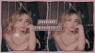 overlays for your edits w mega link [upl. by Naldo]