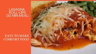 Lasagna Roll Ups 30 Min Meals lasagna pasta food 30minutemeals [upl. by Alica]