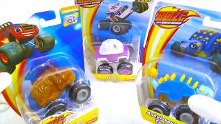 Opening Blaze Toys 🚎 New Blaze amp The Monster Machines Toys 2017 [upl. by Ahcarb]