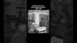 WW2 Must See Photos Cabinet War Rooms history ww2 militaryaviationhistory [upl. by Saideman]