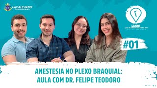 LIAND  Anestesia no Plexo Braquial aula com Dr Felipe Teodoro [upl. by Gorski570]