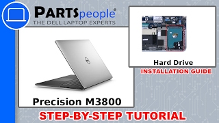 Dell Precision M3800 P31F001 Hard Drive amp Caddy HowTo Video Tutorial [upl. by Sirah]