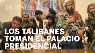 Los TALIBANES toman el PALACIO PRESIDENCIAL de KABUL [upl. by David]