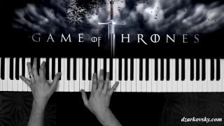 Игра престолов на пианино  Game of Thrones piano cover [upl. by Llenyl]