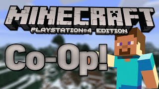 Minecraft PS4 Survival Coop  Episode 2 [upl. by Ioab]