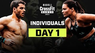 Day 1 Individuals — 2023 CrossFit Games [upl. by Alegnad]