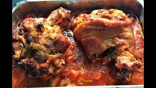 Como fazer Pernil no forno [upl. by Ivon]