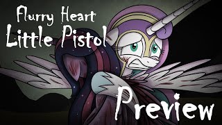 MLP and TMNT  Flurry Heart Little Pistol Preview [upl. by Llieno]