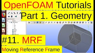 OpenFOAM Tutorials MRF part1 geometry 11 [upl. by Neelik523]