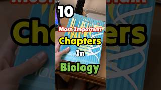 Biology ke 10 sbse important chapters🤫🤯 neet neet2025 mbbs physicswallah biology [upl. by Llabmik840]