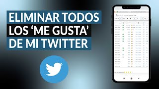 Cómo eliminar todos los me gusta de mi TWITTER en un par de segundos [upl. by Adnuhs]