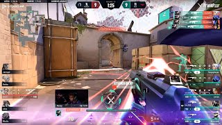 T1 ROSSY ACE SITE HOLD VS TEAM LIQUID  AfreecaTV Valorant League 2023 [upl. by Luas]