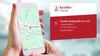 Koehler Holding SE amp Co KG  Papierfabrik in Oberkirch [upl. by Nnyledam]