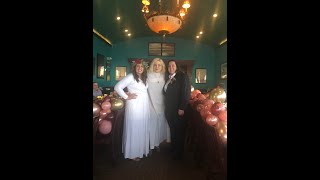 Lesbian Wedding Ceremony  Hefner Grill Leap Day Feb 29 2020  Taylor Wiens amp Kelsey Costello [upl. by Aneleve633]