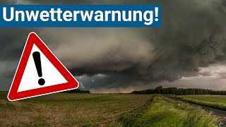 Unwetterwarnung Schwere Gewitter am 20 Juni 2021 [upl. by Aural]