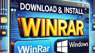 WinRAR Installation Guide for Beginners Download Install and Use WinRAR on Windows winrar [upl. by Pozzy]