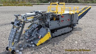 Lego Roadheader 42055 CModel [upl. by Ariamoy]