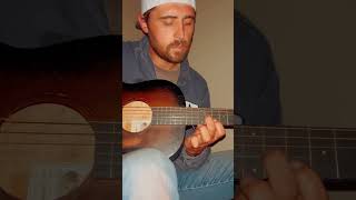 Here a easy riff y’all can learn subscribe acoustic shorts [upl. by Jovitah56]