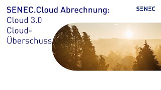 SENECCloud Abrechnung Berechnung des Überschusses Cloud 30 [upl. by Namara]