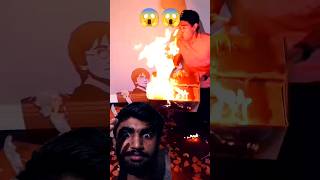 Fire 🔥 on Zach king box 😱 magic magician zachking reaction shorts [upl. by Salbu]