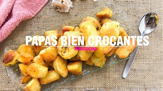 COMO HACER PAPAS CROCANTES AL HORNO  Maxi Cocina [upl. by Zeni438]