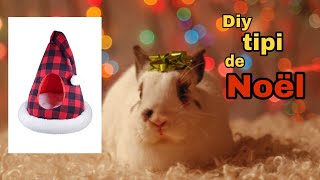 Diy tipi de Noël  ou pas  pour nos animaux [upl. by Sally]