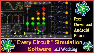 Every Circuit Pro Android Simulation Software Free  Electronic Simulation Software no expiry [upl. by Leid]