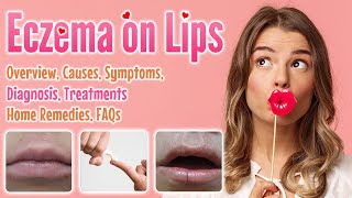 Eczema on lips causes symptoms treatment remedies FAQ  remake Lip dermatitis [upl. by Quintessa117]