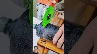 diy glasscutting tools glassing woodworking glass construction cuttingdisc powertools gla [upl. by Inalawi]