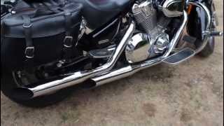 Decibel Test 2002 Honda VTX 1800R with Cobra Exhaust [upl. by Telfer746]