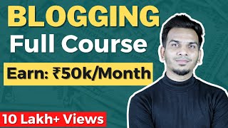 FREE Blogging Course 2024  How to Start a WordPress Blog and Earn Money in 2024 [upl. by Emmalee155]