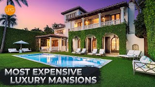 2 HOUR TOUR OF THE MOST EXPENSIVE MANSIONS AND APARTMENTS OF MILLIONAIRES  LUXURY HOME TOUR 2024 [upl. by Yennor362]