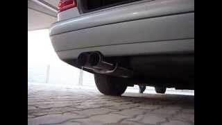 W210 E320 Magnaflow Exhaust Sound [upl. by Inalawi]