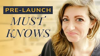 Your COMPLETE GUIDE To A SUCCESSFUL PreLaunch Marketing Strategy [upl. by Irehj350]