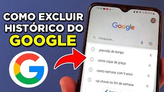 Como Apagar Pesquisas e Histórico do Google  Rápido e Fácil [upl. by Zampardi989]