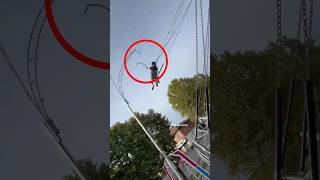 Swing stunt to impress CRUSH shortsvideo [upl. by Knowland]