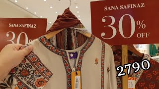 Sana Safinaz Summer Sale 2024 Flat 30Off  Sana Safinaz sale 2024 [upl. by Towne]