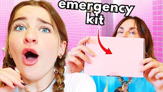 MY TEEN DAUGHTERS EMERGENCY KIT period kit wThe Norris Nuts [upl. by Erotavlas344]