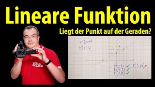 Punktprobe bei Geraden mit Vektoren by einfach mathe [upl. by Nyraf736]