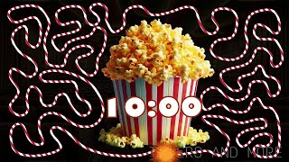 10 Minute popcorn 🍿 bomb 💣 timer [upl. by Llyrehc]