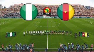 NIGERIA vs CAMEROON  AFRICA CUP OF NATIONS  ROUND OF 16 2023 [upl. by Ojillek]