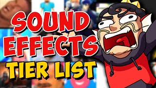 The SOUND EFFECTS Tier List [upl. by Sams]