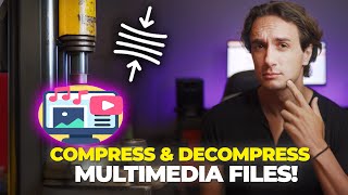 How To Compress and Decompress Multimedia Files  Uniconverter 15 Tutorial [upl. by Ocirne]